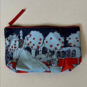 Estee Lauder makeup bag.